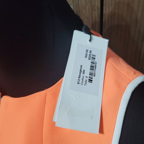 NWT Sandro Peplum Dress - Picture 4 of 5